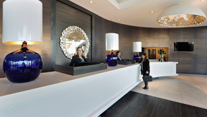 Lobby de l'hôtel Van der Valk à Tiel